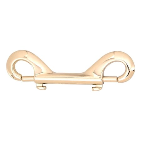 Campbell Campbell 7/16 in. D X 4-5/8 in. L Nickel-Plated Zinc Double Ended Bolt Snap 70 lb T7615312